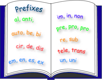 Prefixes Workbooks